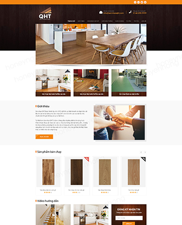 QHT wood flooring product catalog