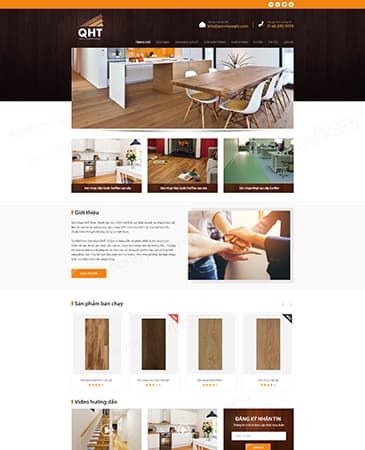 QHT wood flooring product catalog
